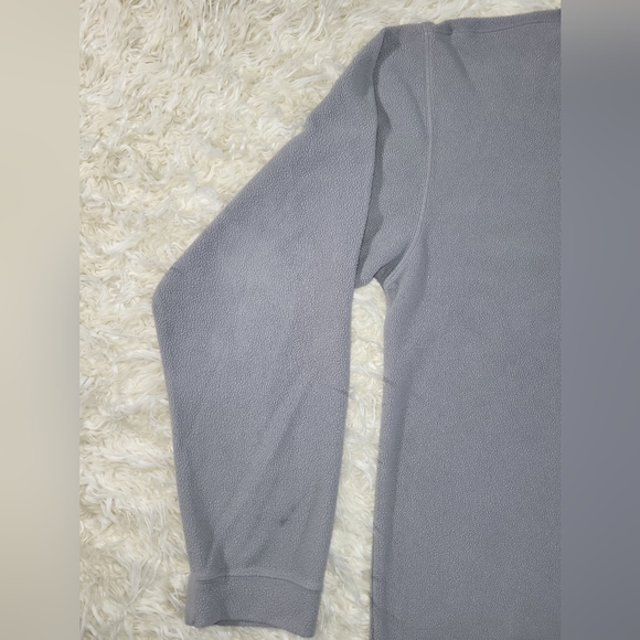 Woodlake Royal Gray Fleece Round Neck Pullover Sweatshirt Men's Size XLT - Picture 3 of 8